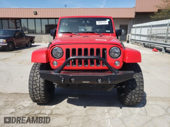 2018 Jeep Wrangler JK Unlimited Sahara with VIN 1C4HJWEG5JL893839, listed as a Copart auction lot 50401454 with 60,383 mi miles and Salvage Title. Bid and sale history available at carsss.com. Image 5.