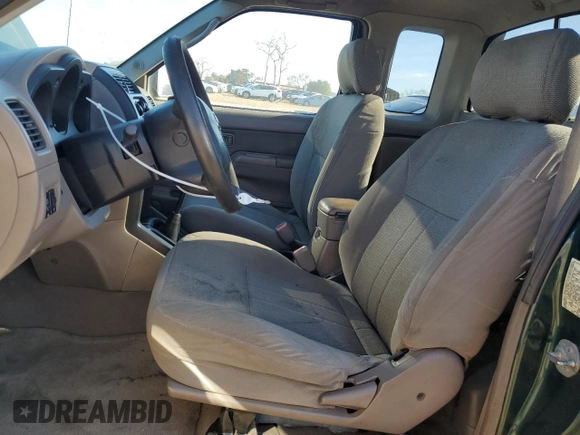 2002 Nissan Frontier XE with VIN 1N6DD26S92C381436, listed as a Copart auction lot 46527595 with 224,696 mi miles and Salvage title. Bid and sale history available at DreamBid. Image 7.