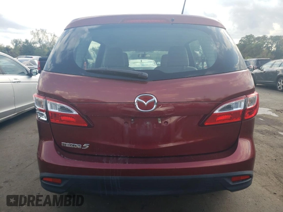 2012 Mazda 5 Sport with VIN JM1CW2BL1C0122823, listed as a Copart auction lot 74294754 with 172,299 mi miles and Salvage Title. Bid and sale history available at DreamBid. Image 6.