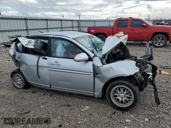 2006 Hyundai Accent GLS with VIN KMHCN46C26U060205, listed as a Copart auction lot 85433104 with 0 mi miles and Salvage Title. Bid and sale history available at carsss.com. Image 4.