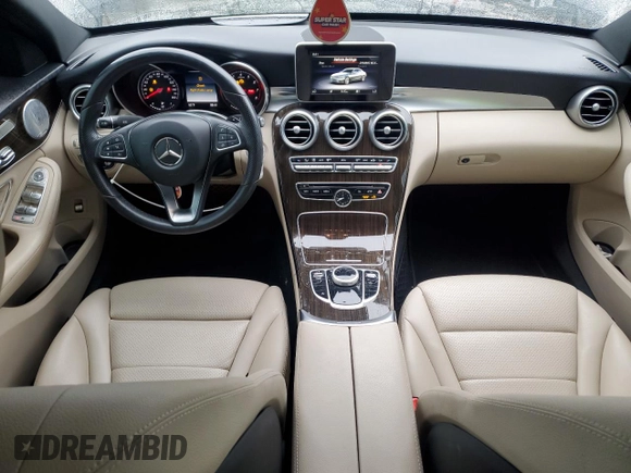 2018 Mercedes-Benz C 300 z VIN WDDWF4KB4JR415629, wystawiony jako Copart lot #59524115 z przebiegiem 59 459 mil mil oraz Czysty tytuł • Clean title. Historia ofert i sprzedaży dostępna na DreamBid. Obrazek 8.