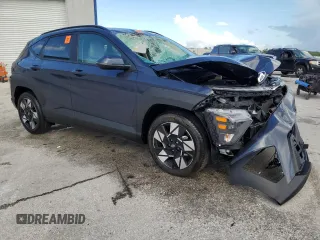 2024 Hyundai Kona SEL with VIN KM8HC3AB6RU106384, listed as a Copart auction lot 69511514 with 2,651 mi miles and Salvage Title. Bid and sale history available at carsss.com. Image 4.