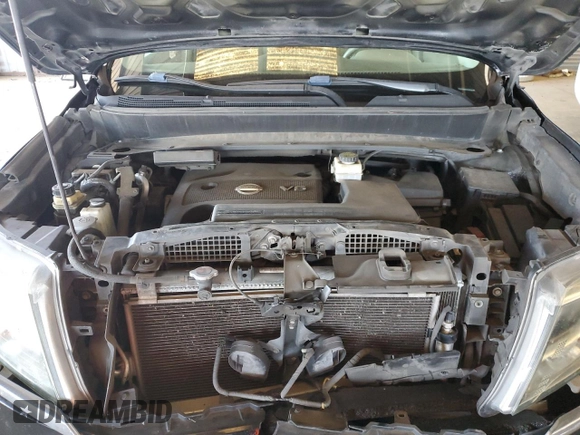 2013 Nissan Pathfinder SL with VIN 5N1AR2MN1DC657482, listed as a Copart auction lot 63346075 with 243,048 mi miles and Salvage title. Bid and sale history available at DreamBid. Image 12.