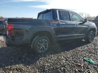 2021 Honda Ridgeline RTL-E with VIN 5FPYK3F70MB010030, listed as a Copart auction lot 46429285 with 85,631 mi miles and Salvage Title. Bid and sale history available at carsss.com. Image 3.