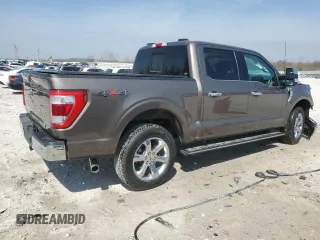 2022 Ford F-150 XL with VIN 1FTFW1ED4NFB39112, listed as a Copart auction lot 54496595 with 8,626 mi miles and Salvage Title. Bid and sale history available at DreamBid. Image 3.