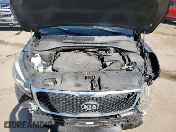 2017 Kia Sorento LX with VIN 5XYPGDA57HG198917, listed as a Copart auction lot 48496325 with 115,667 mi miles and Salvage Title. Bid and sale history available at DreamBid. Image 14.
