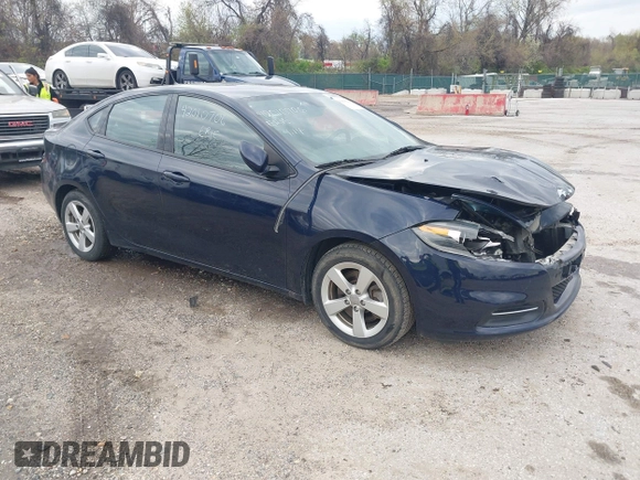 2015 Dodge Dart SXT with VIN 1C3CDFBB4FD319698, listed as a IAAI auction lot 42010706 with 69,919 mi miles. Bid and sale history available at carsss.com. Image 1.