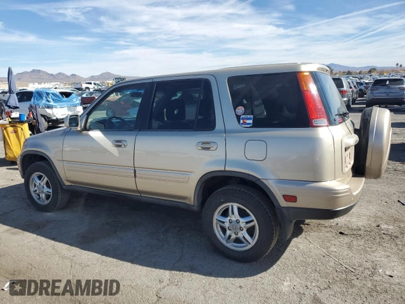 2000 Honda CR-V SE with VIN JHLRD187XYC046273, listed as a Copart auction lot 45737145 with 290,921 mi miles and Salvage Title. Bid and sale history available at carsss.com. Image 2.