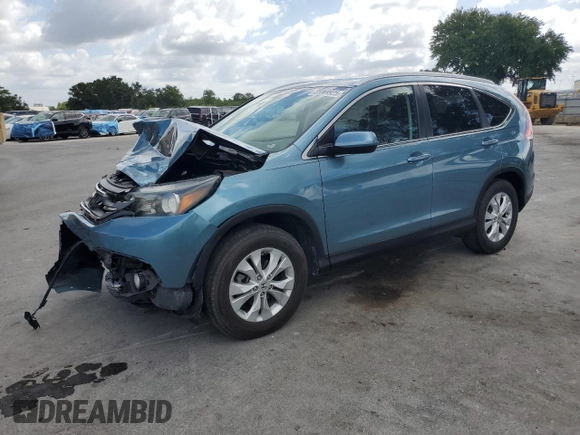 2013 Honda CR-V EX-L z VIN 5J6RM4H71DL065085, wystawiony jako Copart lot #55069925 z przebiegiem 85 732 mil mil oraz Szkoda całkowita • Salvage title. Historia ofert i sprzedaży dostępna na DreamBid. Obrazek 1.