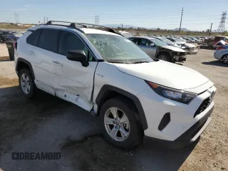 2021 Toyota RAV4 Hybrid LE with VIN 4T3LWRFVXMU044589, listed as a Copart auction lot 62431265 with 52,243 mi miles and Salvage title. Bid and sale history available at DreamBid. Image 4.