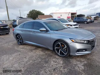 2020 Honda Accord Sedan LX with VIN 1HGCV1F11LA114108, listed as a IAAI auction lot 41686217 with 47,524 mi miles. Bid and sale history available at carsss.com. Image 1.
