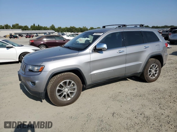 2014 Jeep Grand Cherokee Limited with VIN 1C4RJFBM1EC416751, listed as a Copart auction lot 59562825 with 171,766 mi miles and Salvage title. Bid and sale history available at DreamBid. Image 1.
