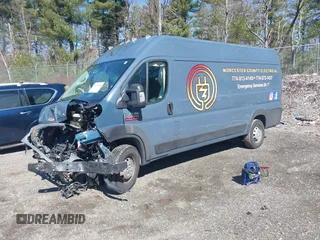 2019 Ram ProMaster Cargo with VIN 3C6URVJG2KE548728, listed as a IAAI auction lot 41989245 with 66,446 mi miles. Bid and sale history available at carsss.com. Image 2.