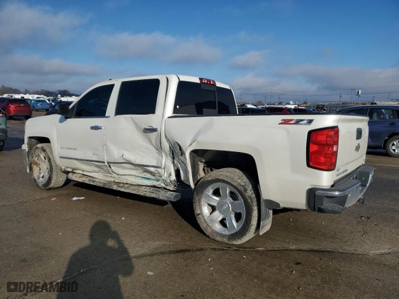2015 Chevrolet Silverado 1500 LTZ with VIN 3GCUKSEC0FG177789, listed as a Copart auction lot 85991634 with 81,309 mi miles and Salvage Title. Bid and sale history available at carsss.com. Image 2.