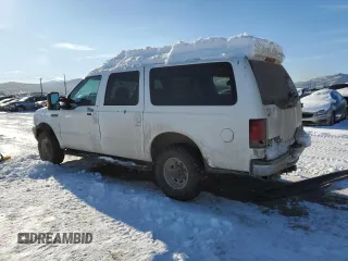 2002 Ford Excursion XLT с VIN 1FMNU41S72EB99664, выставлен на аукционе Copart как лот 86885794 с пробегом 164 325 миль миль и Чистый • Clean title. История ставок и продаж доступна на DreamBid. Изображение 2.