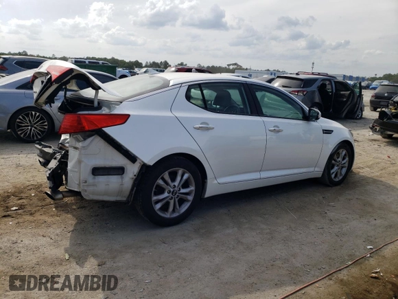 2011 Kia Optima EX with VIN KNAGN4A67B5142214, listed as a Copart auction lot 55411065 with 205,788 mi miles and Salvage Title. Bid and sale history available at carsss.com. Image 3.