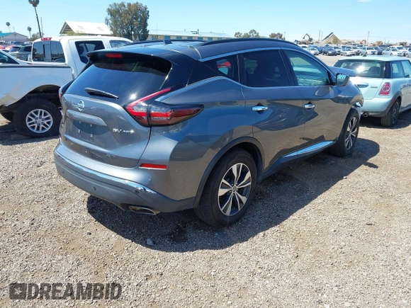 2020 Nissan Murano SV with VIN 5N1AZ2BS2LN105890, listed as a IAAI auction lot 42006036 with 157,369 mi miles and . Bid and sale history available at DreamBid. Image 4.