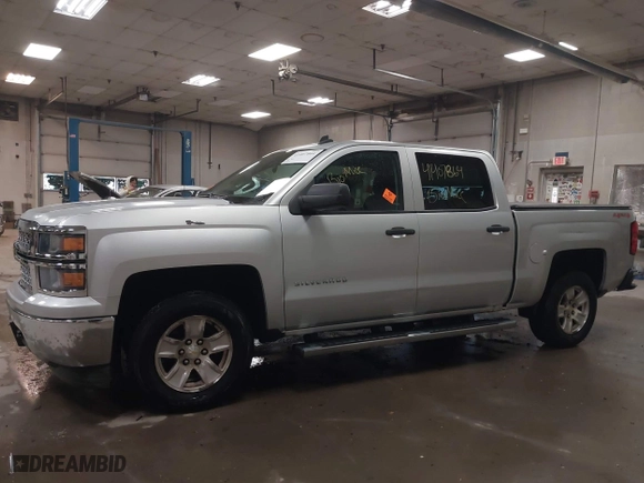 2014 Chevrolet Silverado 1500 LT with VIN 3GCUKREH9EG178197, listed as a IAAI auction lot 41407864 with 54,232 mi miles. Bid and sale history available at carsss.com. Image 15.