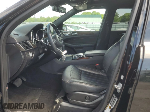 2017 Mercedes-Benz GLS 450 with VIN 4JGDF6EE6HA810516, listed as a Copart auction lot 57375224 with 63,440 mi miles and Salvage Title. Bid and sale history available at DreamBid. Image 7.