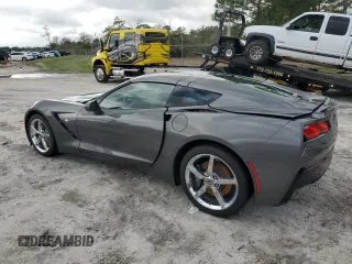 2015 Chevrolet Corvette 3LT with VIN 1G1YF2D78F5107127, listed as a Copart auction lot 86118984 with 0 mi miles and Non Repairable. Bid and sale history available at carsss.com. Image 2.