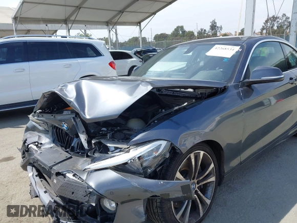 2016 BMW 2 Series 228i with VIN WBA1F9C57GV544455, listed as a IAAI auction lot 42268534 with 96,942 mi miles and . Bid and sale history available at DreamBid. Image 6.