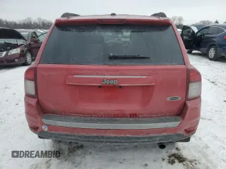 2017 Jeep Compass Sport with VIN 1C4NJCBA6HD166005, listed as a Copart auction lot 87906275 with Not Provided miles and Salvage Title. Bid and sale history available at carsss.com. Image 6.