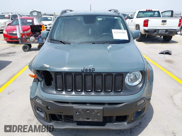 2018 Jeep Renegade Latitude с VIN ZACCJABB7JPJ00331, выставлен на аукционе IAAI как лот 42243399 с пробегом 66 830 миль миль и . История ставок и продаж доступна на DreamBid. Изображение 12.