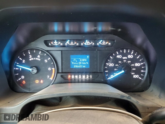 2019 Ford F-250 XL with VIN 1FT7W2A65KEE58053, listed as a Copart auction lot 57067615 with 96,407 mi miles and Salvage title. Bid and sale history available at DreamBid. Image 9.