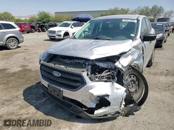 2017 Ford Escape S z VIN 1FMCU0F73HUD06275, wystawiony jako Copart lot #62875465 z przebiegiem 56 780 mil mil oraz Szkoda całkowita • Salvage title. Historia ofert i sprzedaży dostępna na DreamBid. Obrazek 15.