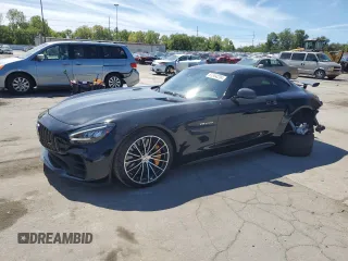 2020 Mercedes-Benz AMG GT R с VIN WDDYJ7KA5LA028119, выставлен на аукционе Copart как лот 69954224 с пробегом 7 690 миль миль и Списание • Salvage title. История ставок и продаж доступна на DreamBid. Изображение 1.