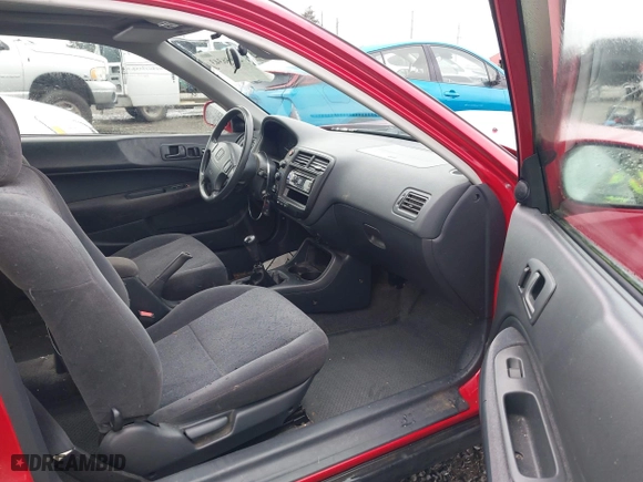 2000 Honda Civic EX with VIN 1HGEJ8145YL086243, listed as a IAAI auction lot 41556343 with 132,603 mi miles. Bid and sale history available at carsss.com. Image 5.