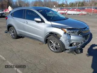 2022 Honda HR-V EX with VIN 3CZRU6H54NM737960, listed as a IAAI auction lot 41063727 with 25,789 mi miles. Bid and sale history available at carsss.com. Image 1.