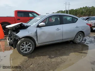 2018 Nissan Versa Sedan SV with VIN 3N1CN7AP0JL868302, listed as a Copart auction lot 42800375 with 120,035 mi miles and Salvage Title. Bid and sale history available at carsss.com. Image 1.