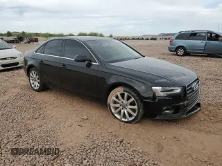 2013 Audi A4 Premium with VIN WAUAFAFL4DN039268, listed as a Copart auction lot 58780675 with 152,802 mi miles and Salvage title. Bid and sale history available at DreamBid. Image 4.