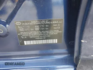 2011 Hyundai Elantra Limited с VIN 5NPDH4AE5BH005390, выставлен на аукционе IAAI как лот 41855803 с пробегом 155 406 миль миль и . История ставок и продаж доступна на DreamBid. Изображение 9.