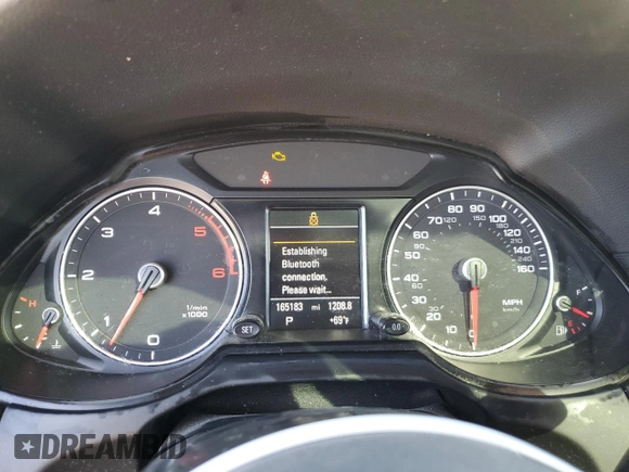 2016 Audi Q5 Premium Plus with VIN WA1CVAFP0GA020630, listed as a Copart auction lot 87548265 with 165,183 mi miles and Salvage title. Bid and sale history available at DreamBid. Image 9.