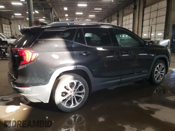 2018 GMC Terrain SLT with VIN 3GKALVEXXJL149278, listed as a Copart auction lot 43474335 with 111,131 mi miles and Salvage Title. Bid and sale history available at carsss.com. Image 3.