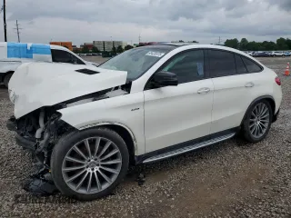 2016 Mercedes-Benz GLE 450 AMG z VIN 4JGED6EB0GA007067, wystawiony jako Copart lot #60425575 z przebiegiem Nie podano mil oraz Szkoda całkowita • Salvage title. Historia ofert i sprzedaży dostępna na DreamBid. Obrazek 1.