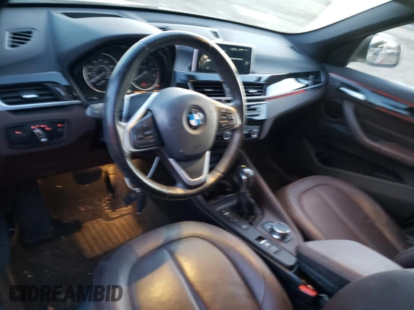 2017 BMW X1 xDrive28i with VIN WBXHT3C37H5F79624, listed as a Copart auction lot 71048542 with 48,425 mi miles. Bid and sale history available at carsss.com. Image 8.