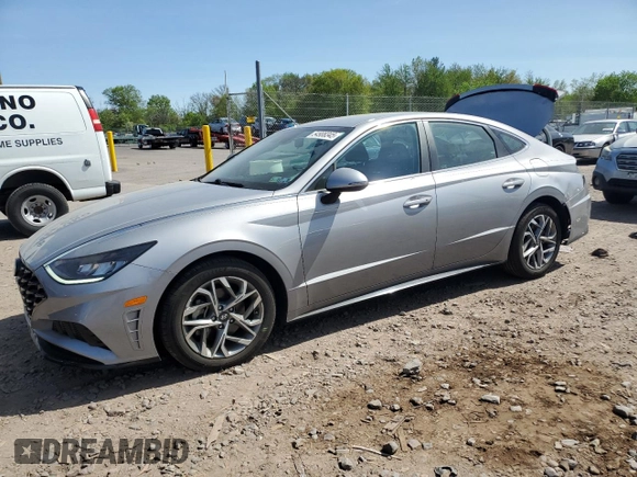 2023 Hyundai Sonata SEL z VIN KMHL64JA0PA269996, wystawiony jako Copart lot #54908345 z przebiegiem 15 634 mil mil oraz Szkody całkowita. Historia ofert i sprzedaży dostępna na DreamBid. Obrazek 1.