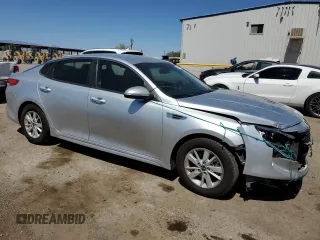 2018 Kia Optima LX with VIN 5XXGT4L31JG180298, listed as a Copart auction lot 58412615 with 105,802 mi miles and Salvage title. Bid and sale history available at DreamBid. Image 4.