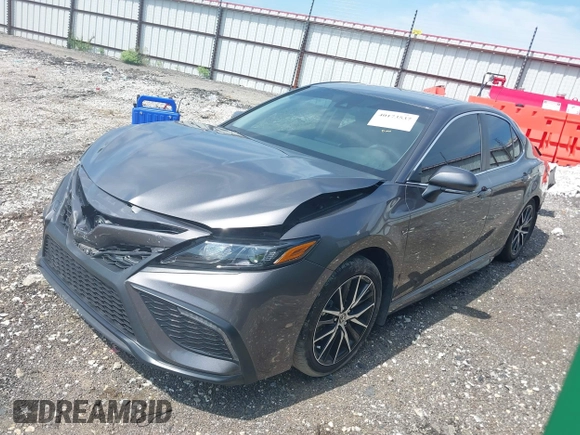 2023 Toyota Camry SE with VIN 4T1G11AK1PU148710, listed as a IAAI auction lot 40173537 with 25,371 mi miles. Bid and sale history available at carsss.com. Image 18.