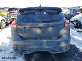 2015 Ford Focus ST with VIN 1FADP3L99FL281267, listed as a Copart auction lot 43013865 with 106,953 mi miles and Salvage Title. Bid and sale history available at carsss.com. Image 6.