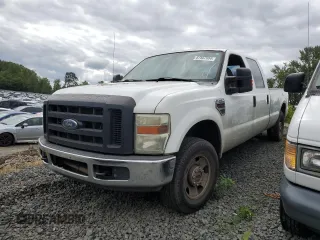 2008 Ford F-250 XL with VIN 1FTSW20R68EA90402, listed as a Copart auction lot 67507004 with 245,320 mi miles and Salvage title. Bid and sale history available at DreamBid. Image 1.
