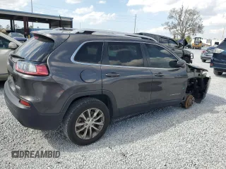 2021 Jeep Cherokee Latitude Lux with VIN 1C4PJLMX1MD208214, listed as a Copart auction lot 44955015 with 42,651 mi miles and Salvage Title. Bid and sale history available at carsss.com. Image 3.