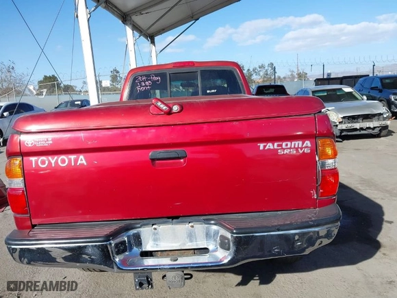 2003 Toyota Tacoma with VIN 5TEWN72N03Z206632, listed as a IAAI auction lot 41261410 with 267,584 mi miles. Bid and sale history available at carsss.com. Image 17.