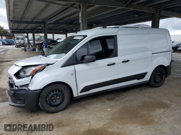2020 Ford Transit Connect XL z VIN NM0LS7E25L1438213, wystawiony jako Copart lot #49061285 z przebiegiem 53 579 mil mil oraz Szkoda całkowita • Salvage title. Historia ofert i sprzedaży dostępna na DreamBid. Obrazek 1.