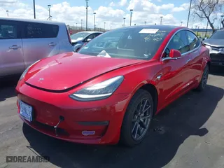 2018 Tesla Model 3 Long Range Battery with VIN 5YJ3E1EA3JF024639, listed as a IAAI auction lot 41866084 with 57,525 mi miles. Bid and sale history available at carsss.com. Image 20.