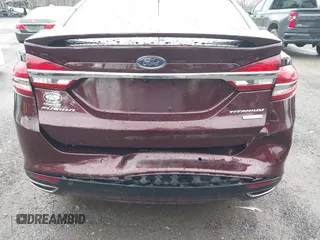 2017 Ford Fusion Titanium with VIN 3FA6P0K9XHR176802, listed as a IAAI auction lot 41953750 with 119,455 mi miles. Bid and sale history available at carsss.com. Image 6.
