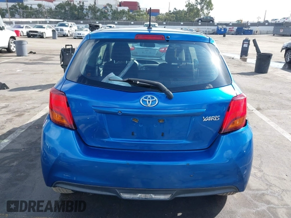 2015 Toyota Yaris L with VIN VNKJTUD3XFA020368, listed as a IAAI auction lot 41555073 with 122,552 mi miles and . Bid and sale history available at carsss.com. Image 17.